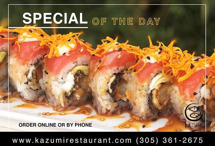 Kazumi Special roll Wed.jpg